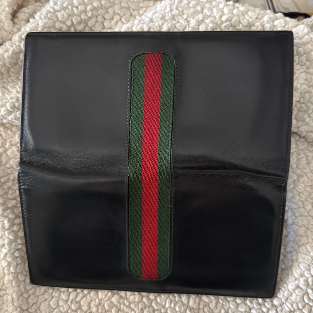 Gucci Authentic Vintage Bifold Long Leather Wallet - Picture 3 of 14